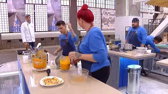 michelle en discipulo del chef