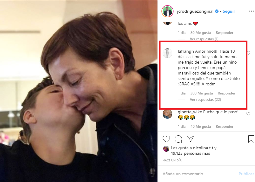 mensaje de Fran García-Huidobro dejó evidencia lo grave que estuvo