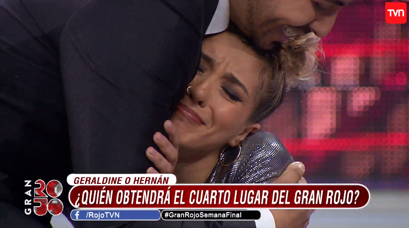 Nicole y Geraldine se convirtieron en galistas del "Gran Rojo": Hernán se quedó con el cuarto lugar