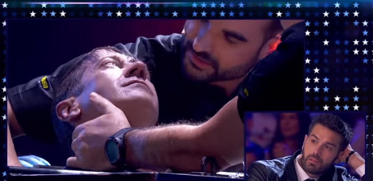 El arriesgado truco que casi acaba con la vida de popular mago en semifinal de 'Got Talent España'
