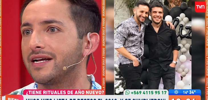 Hugo Valencia hizo especial ritual de Año Nuevo y resultado lo emocionó: lo aprendió de Pedro Engel