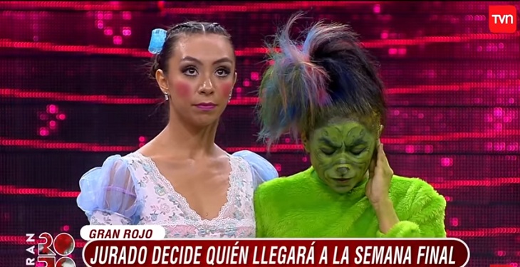 Jazz Torres en gran rojo