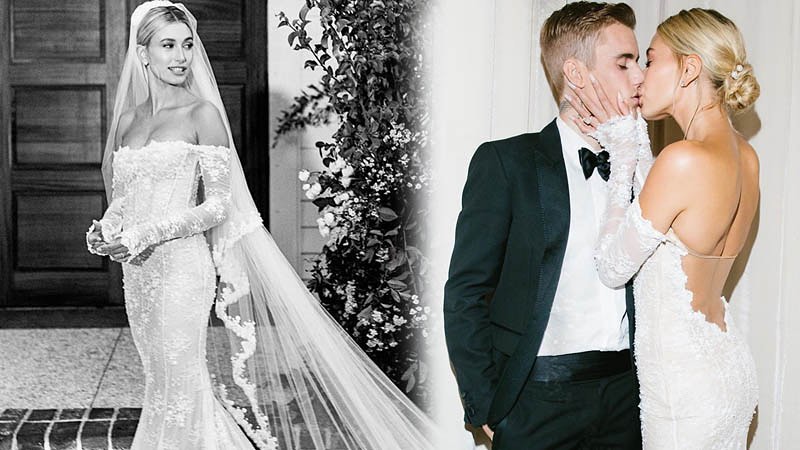 Hailey Bieber ha compartido una nueva y muy personal imagen de la boda