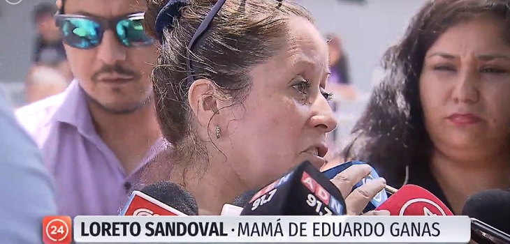 Madre de hombre herido por bomba lacrimógena: 