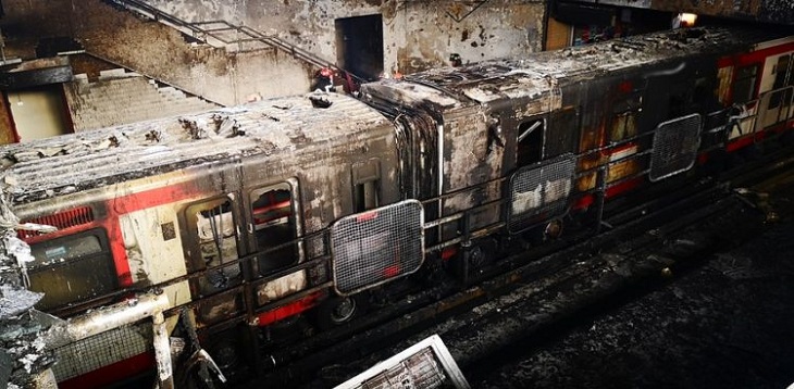 PDI allanó domicilio de persona que se negó a entregar video de incendio en estación San Pablo