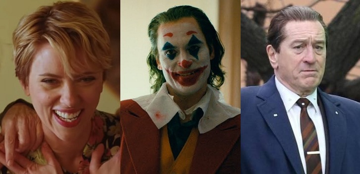 Marriage Story, Joker y El Irlandés lideran nominados a los Globos de Oro: revisa la lista completa