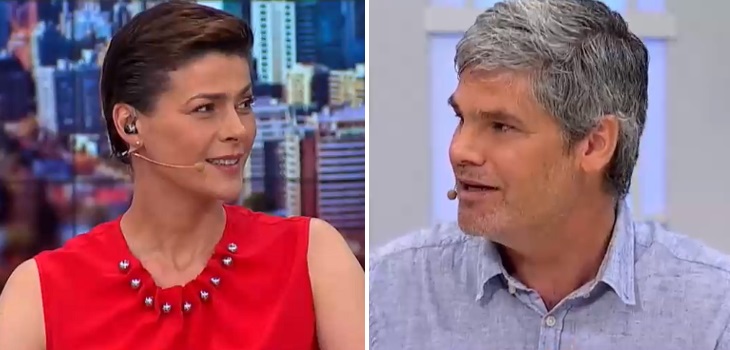 Guarello volvió a 'Bienvenidos' y lo primero que hizo fue aclarar impasse con Tonka Tomicic