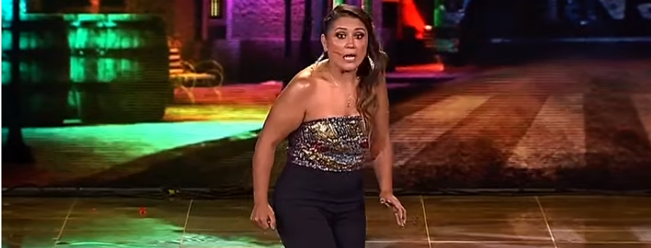 Pamela Leiva aclaró quién era la mujer que fue enfocada varias veces en su rutina en Olmué