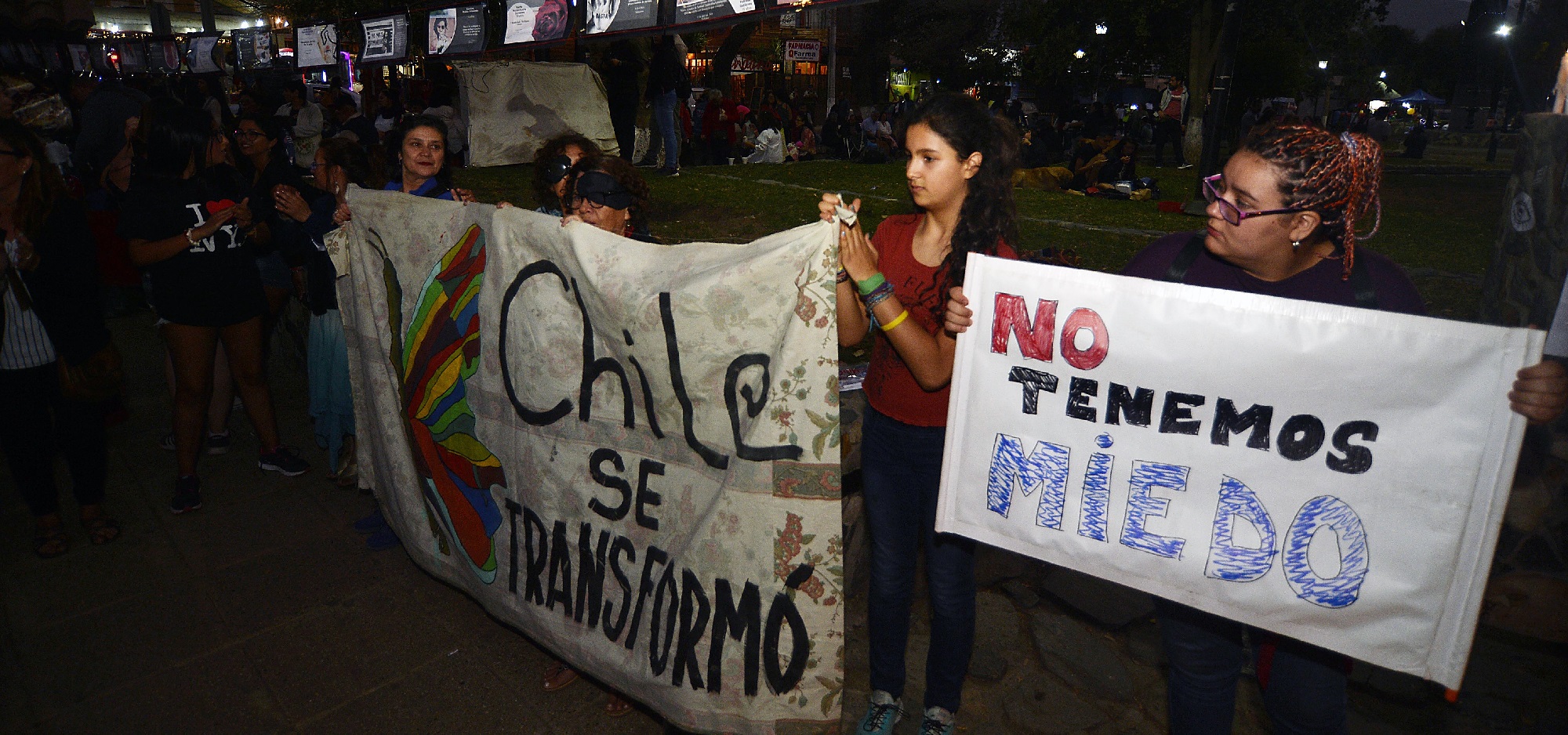 A minutos del inicio del Festival de Olmué: personas se manifiestan a las afueras del Patagual