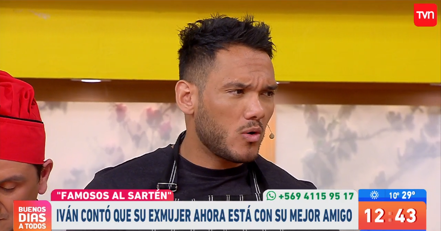 Iván Cabrera habla de su separación en matinal de TVN