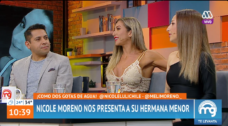 Luli y su hermana Melanie