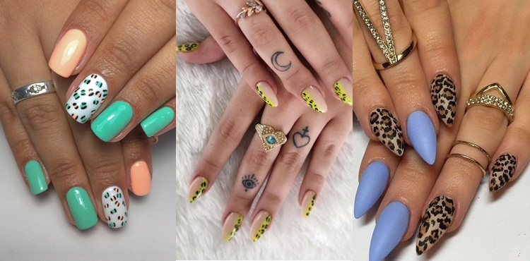 Los diseños de animal print que se tomarán las tendencias de uñas este 2020
