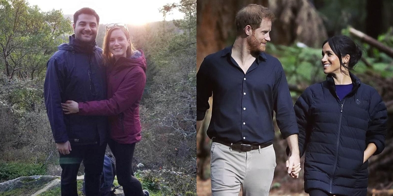 Pareja fue de paseo y se encontró de sorpresa con los duques de Sussex: Meghan tuvo tierno gesto