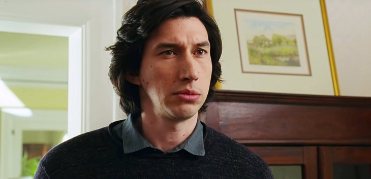 El accidente que impidió a Adam Driver ir a la guerra de Irak y que ahora lo tiene cerca del Óscar