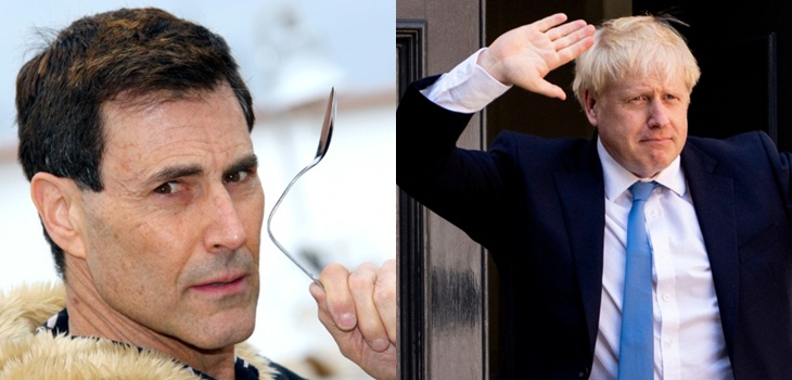 Uri Geller, conocido por doblar cucharas con la mente, ofrece sus poderes al gobierno británico