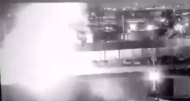 Difunden video que correspondería al momento exacto del bombardeo estadounidense a general iraní