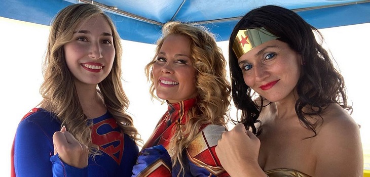 Cathy Barriga asistió a evento disfrazada de 'Capitana Marvel' y fue criticada: ella se defendió