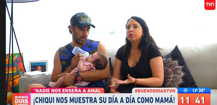 Chiqui Aguayo estrenó nueva sección en matinal de TVN inspirada en Amal: hablará sobre maternidad