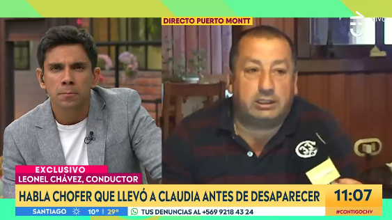 El relato del chofer que trasladó a Claudia Agüero