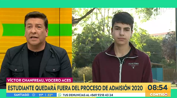 Julio César Rodríguez y Víctor Chanfreau vivieron intenso debate en CHV: