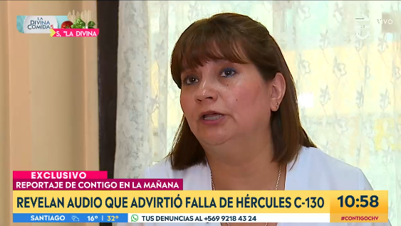 reveló audio que advirtió falla del Hércules C-130 horas antes del accidente