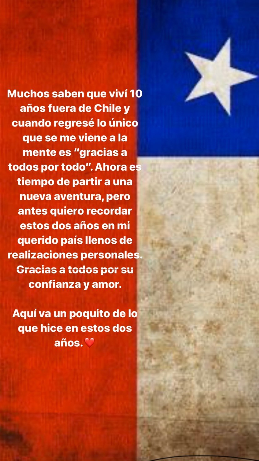 despedida de daniela aránguiz