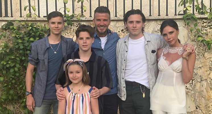 Desde el 90: hijos de David Beckham imitaron por coincidencia icónicos looks de su padre