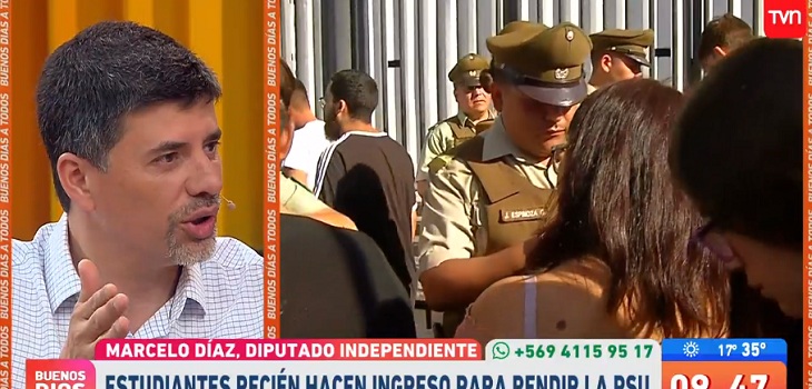 marcelo diaz buenos dias a todos