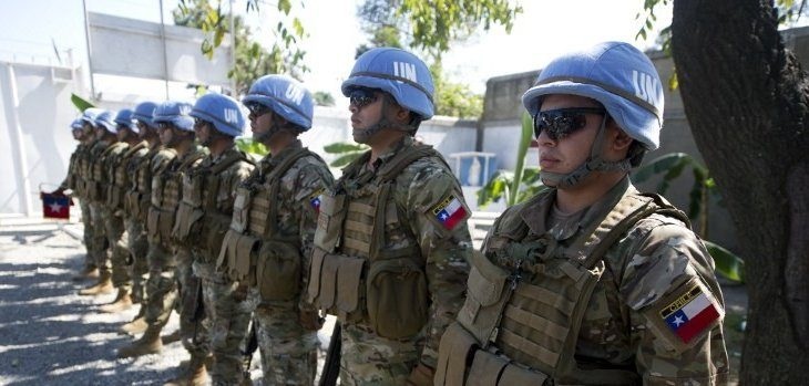 Ejército admite que militar chileno engendró hijo durante misión de paz en Haití