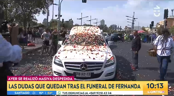 así fue la emotiva despedida a Fernanda Maciel