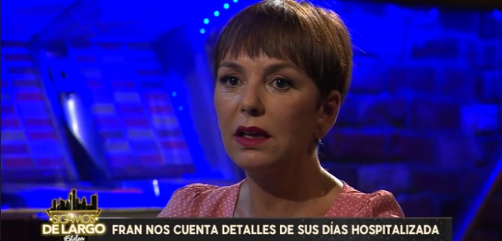 Fran García-Huidobro reveló extraña experiencia con sujeto que entró a su pieza al estar internada