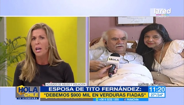 tito fernández en hola chile