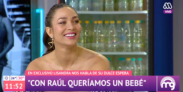 Lisandra Silva relató el tierno momento en que Raúl Peralta supo de su embarazo: 
