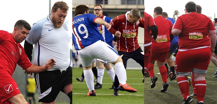 La particular liga de Inglaterra para hombres con obesidad: gana el equipo que pierda más kilos