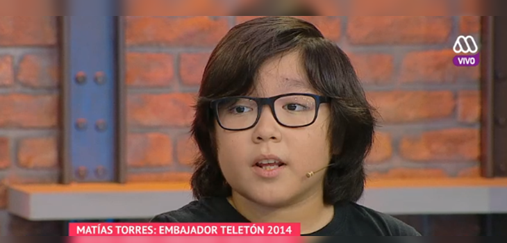 Impacto por reaparición de Matías Torres, embajador de la Teletón 2014: hace días comenzó a caminar