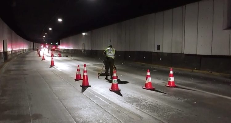 Motociclista murió en accidente de tránsito en Providencia: usaba un casco para bicicletas