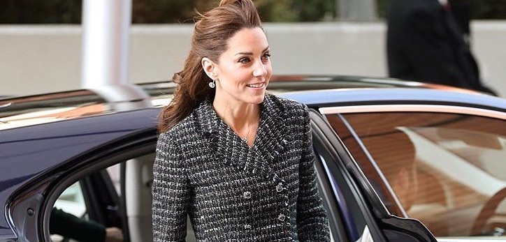 Kate Middleton protagonizó momento a lo Marilyn Monroe por culpa del viento: reaccionó rápidamente