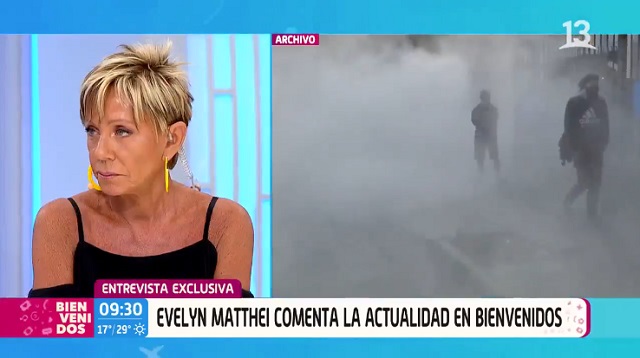 evelyn matthei y round con argandoña