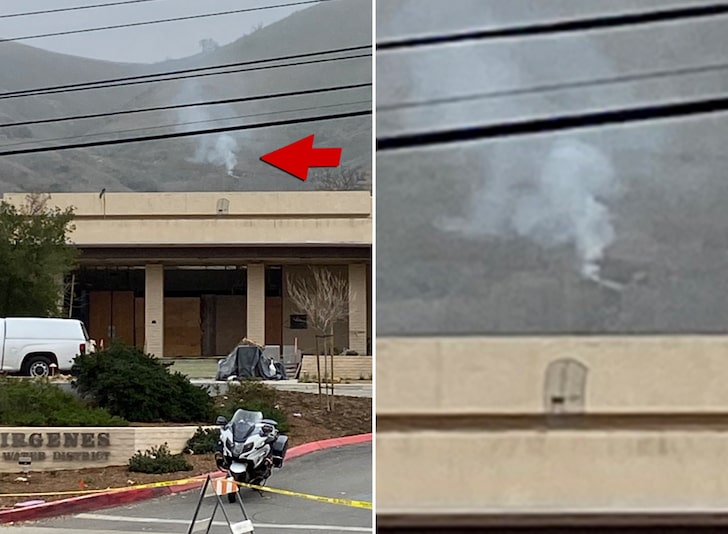 Las primeras imágenes del accidente aéreo que terminó con la vida de Kobe Bryant a los 41 años