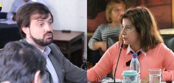 La furiosa interpelación de concejala a alcalde Sharp: 