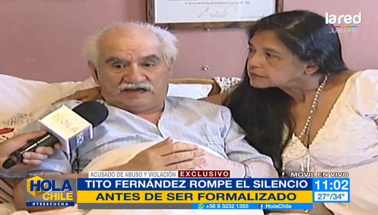 Tito Fernández ante formalización por violación y abuso sexual: 