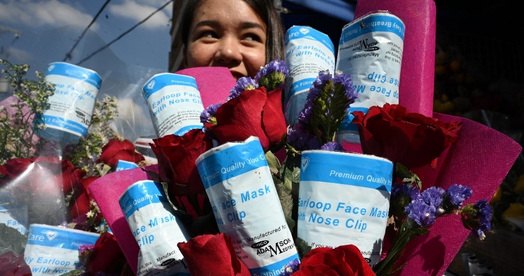 Sin citas y con miedo a las flores: así fue el triste San Valentín en China producto del coronavirus