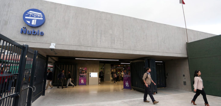 Metro anunció que estación Ñuble volverá a tener ingreso y salida de pasajeros