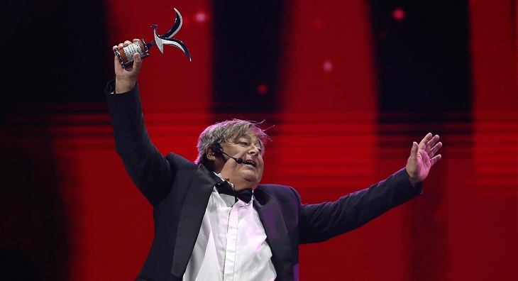 Ernesto Belloni tras bajarse del escenario de la Quinta Vergara: 