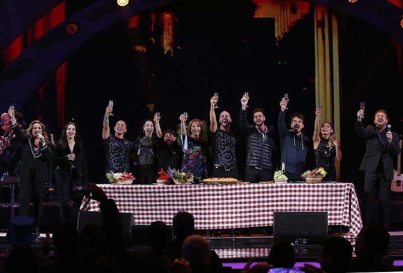 El llanto de Belloni y el homenaje de Pimpinela