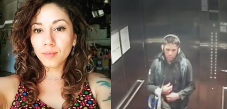 Imágenes vinculan al detenido con crimen de Albertina Martínez: llevaba pertenencias de la víctima