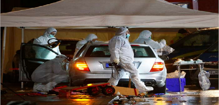 Más de 30 personas heridas dejó atropello a un desfile del carnaval Volkmarsen en Alemania