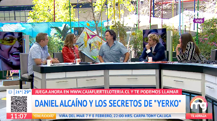 Daniel Alcaíno y Tonka Tomicic