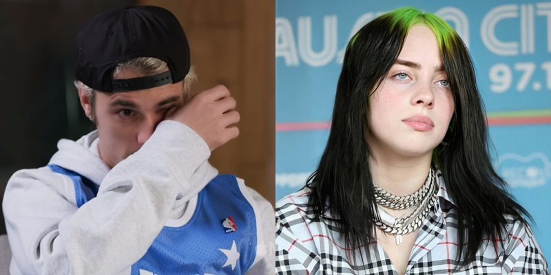 Justin Bieber lloró al hablar de Billie Eilish y las consecuencias de la fama: 