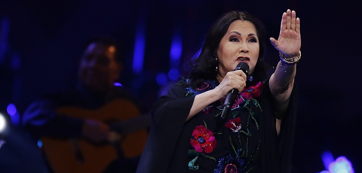 Mariachi de Ana Gabriel se tapó un ojo en señal de protesta: cámaras captaron el momento exacto